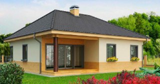 Строительство одноэтажных домов Тайшет цена от 24309 руб. м2